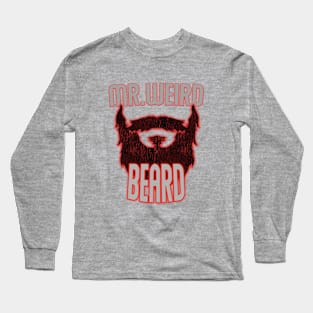 MR. WEIRD BEARD Long Sleeve T-Shirt
